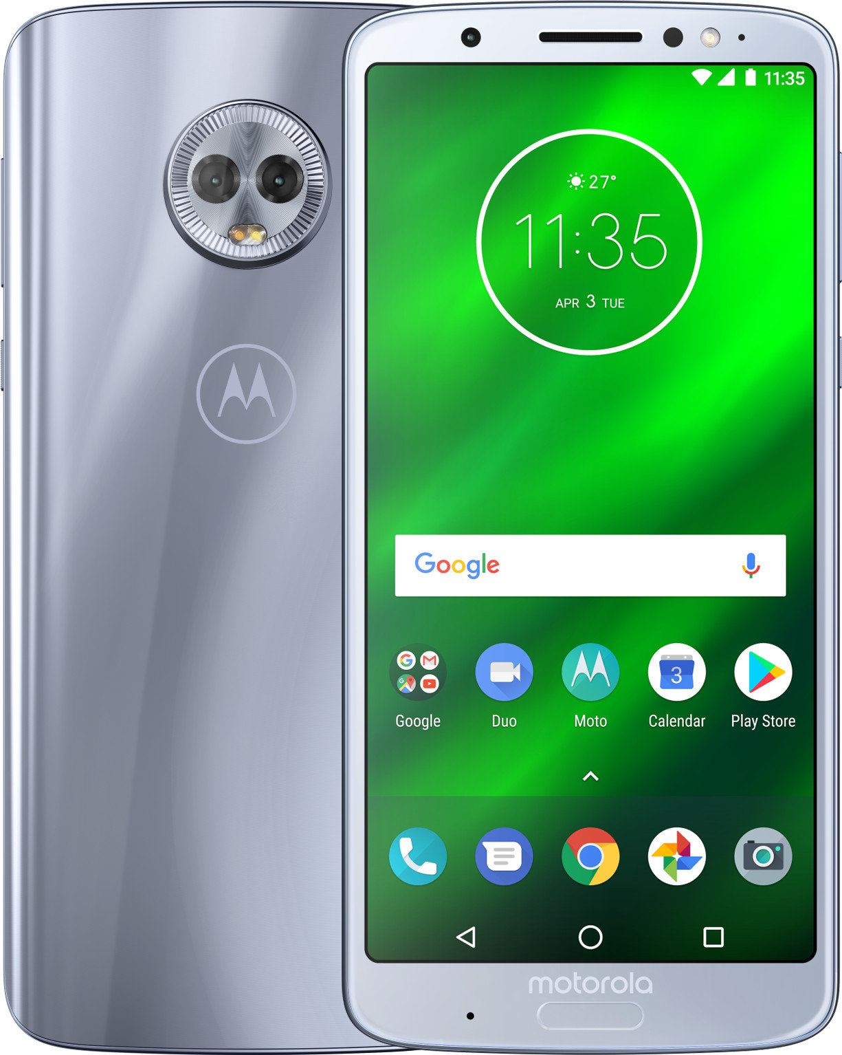 

Motorola Moto G6 Plus 4/64GB Dual XT1926-3 Silver