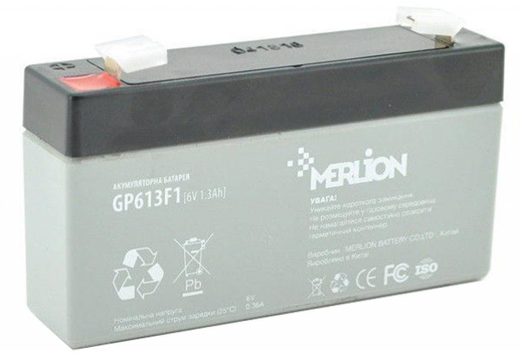 

Merlion 6V-1.3Ah (GP613F1)