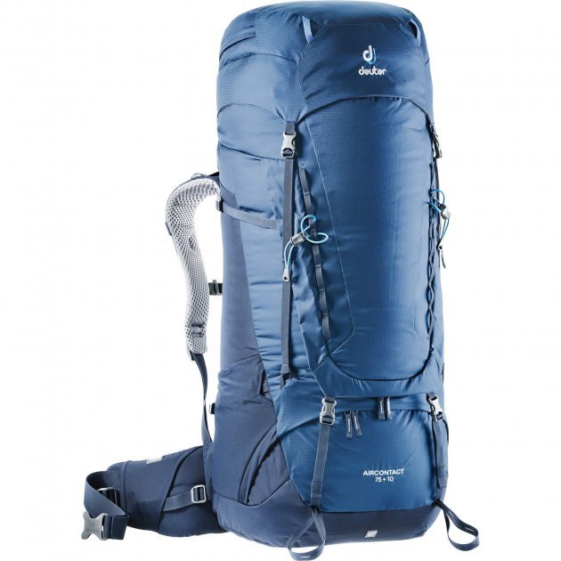 

Рюкзак Deuter Aircontact 75 + 10 цвет 3365 midnight-navy (3320719 3365)