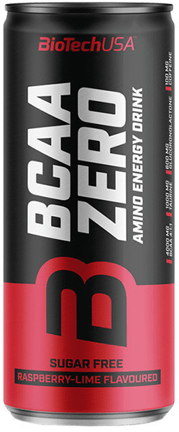 

BioTechUSA Bcaa Zero Energy Drink 330 ml Raspberry Lime