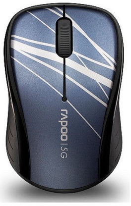 

Rapoo 3100p wireless оптическая, синяя