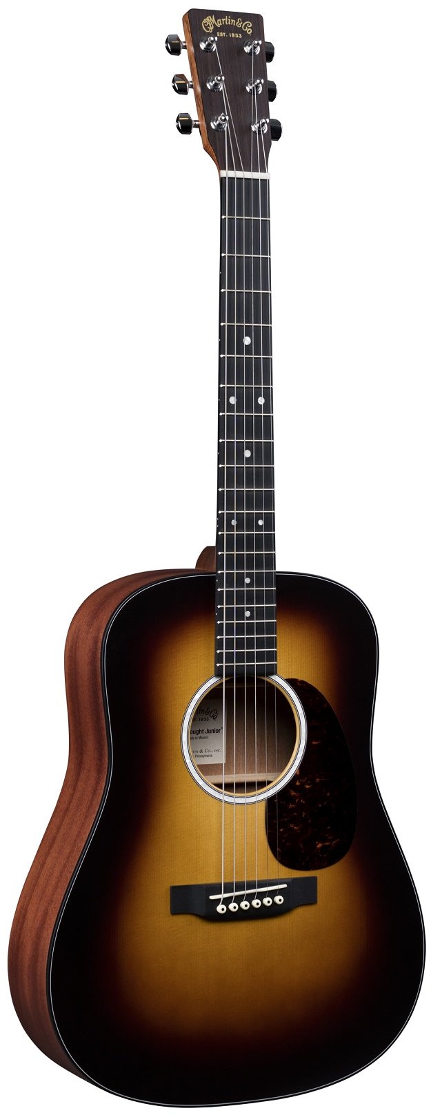 

Электроакустическая гитара Martin DJr-10E Burst Dreadnought Junior