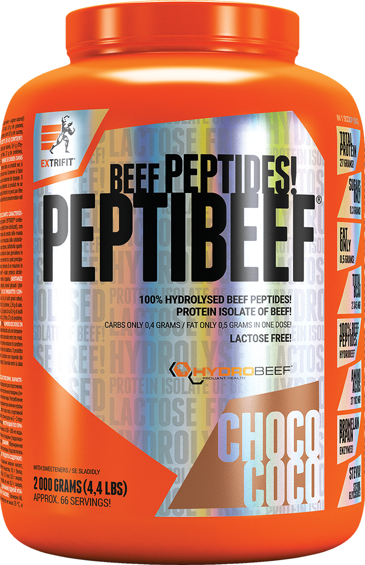 

Extrifit PeptiBeef 2000 g /66 servings/ Chocolate Coconut