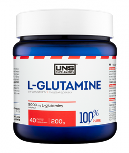 

Uns 100% Pure L- Glutamine 200g Pure