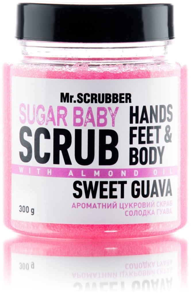 

Mr.SCRUBBER Сахарный скраб для тела Sugar Baby Sweet Guava 300 g