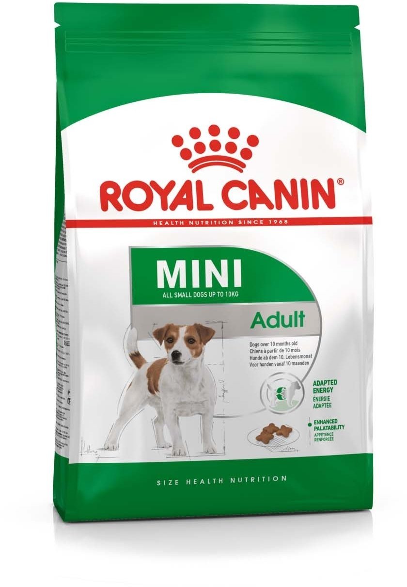 

Корм для взрослых собак Royal Canin Mini Adult маленьких размеров, 4 кг