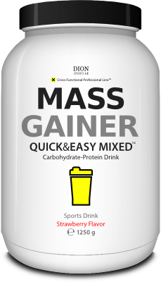 

Dion Sportlab Mass GAINER, Strawberry 1250g