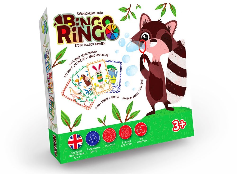 

Настольная игра Danko Toys Bingo Ringo рос-англ