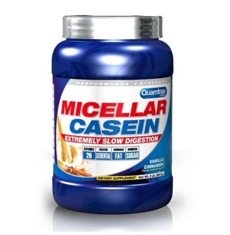 

Quamtrax Micellar Casein 908 g /26 servings/ Vanilla Cinnamon