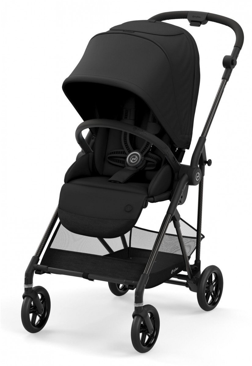 

Прогулочная коляска Cybex Melio Carbon Deep Black