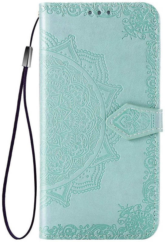 

Mobile Case Book Cover Art Leather Turquoise for Xiaomi Redmi 9