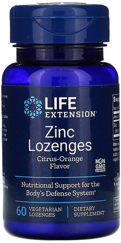 Акція на Life Extension Zinc Lozenges, Citrus-Orange Flavor, 60 Vegetarian Lozenges (LEX-15616) від Stylus