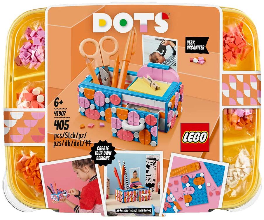 

Настольный органайзер Lego DOTs 405 деталей (41907)