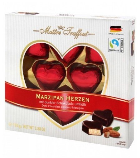 

Конфеты Maitre Truffout Marzipan Herzen 110 г (WT3073)