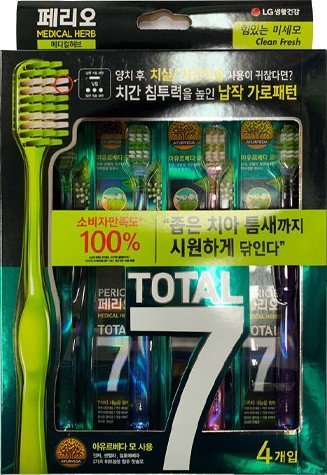

Perioe Lg Total 7 Зубная щетка Освежающая 4 шт.