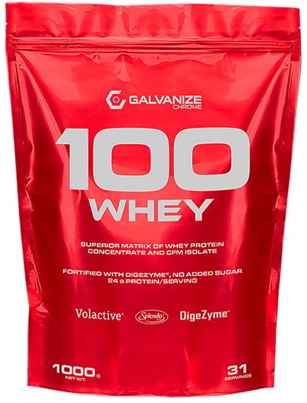 

Galvanize Chrome 100 Whey 1000 g /31 servings/ Creamy Banana