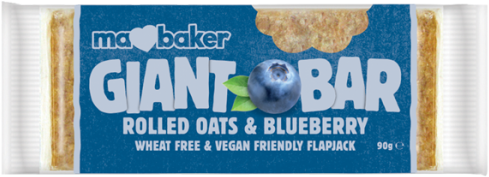 

Углеводный батончик Ma Baker Giant Bar 90 g Blueberries