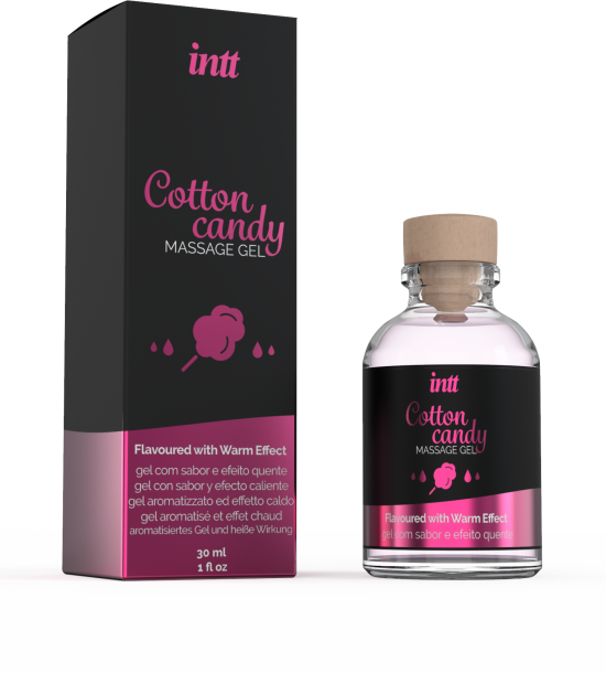 

Массажный гель Intt Cotton Candy Gel сладкая вата, 30 мл