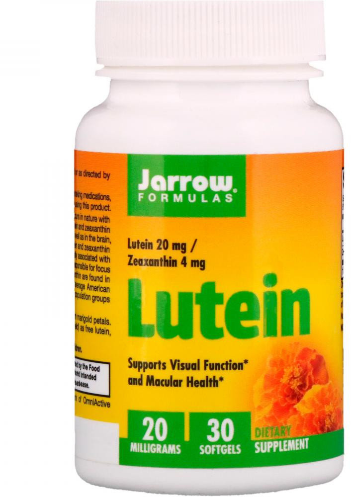 

Jarrow Formulas Lutein 20 mg 30 Softgels Лютеин