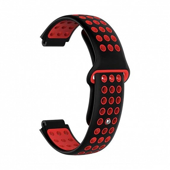 

Fashion Nike-style Silicone Band Black/Red for Garmin Universal 16