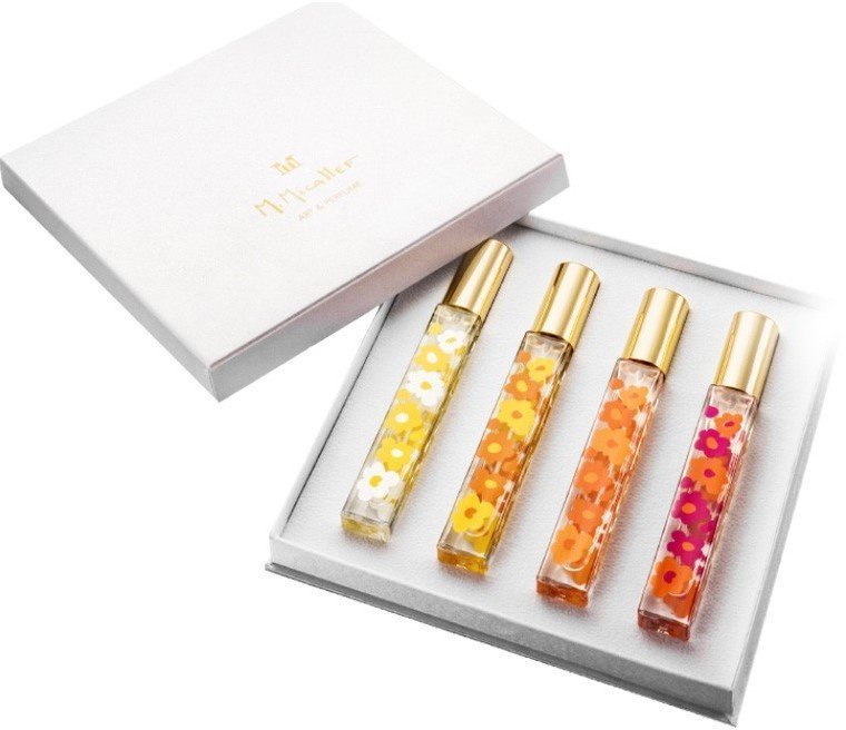 

Парфюмированный набор M.Micallef Perfume Flowers Coffret 20 Years, Pure Extreme, Royal Muska, Ylang In Gold 4Х10 ml