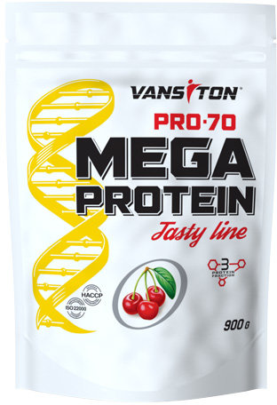 

Vansiton Mega Protein Pro 70 900 g /30 servings/ Cherry