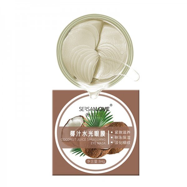 

Sersanlove Coconut Juice Eye Gel Patch Гидрогелевые патчи с экстрактом кокоса 60 шт.