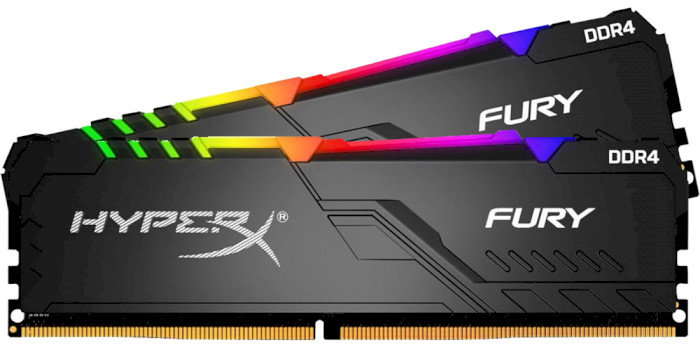 

HyperX 64 Gb (2x32GB) DDR4 2666 MHz Fury Rgb (HX426C16FB3AK2/64)