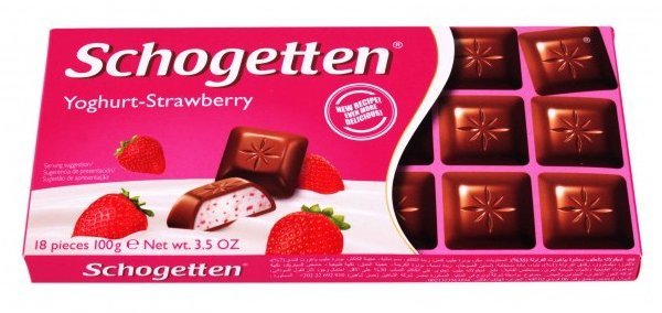 

Шоколад Schogetten Yoghurt-Strawberry 100 г (DL4998)