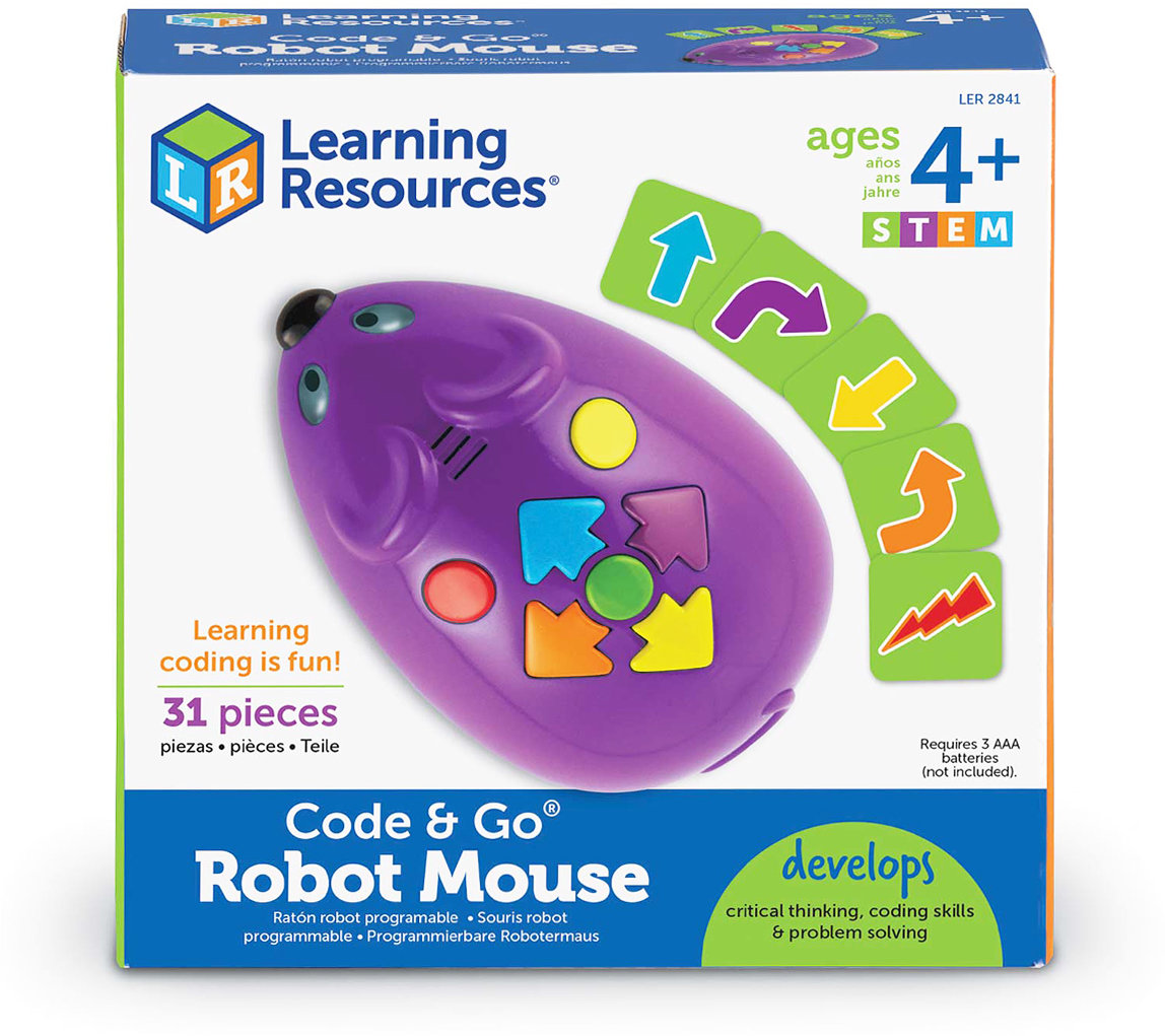 Акція на Игровой STEM-набор Learning Resources – МЫШКА (программируемая игрушка, карточки) (LER2841) від Stylus