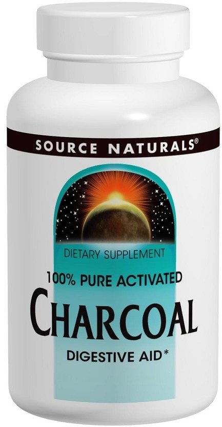 

Source Naturals Charcoal Digestive Aid, 260 mg, 100 Caps