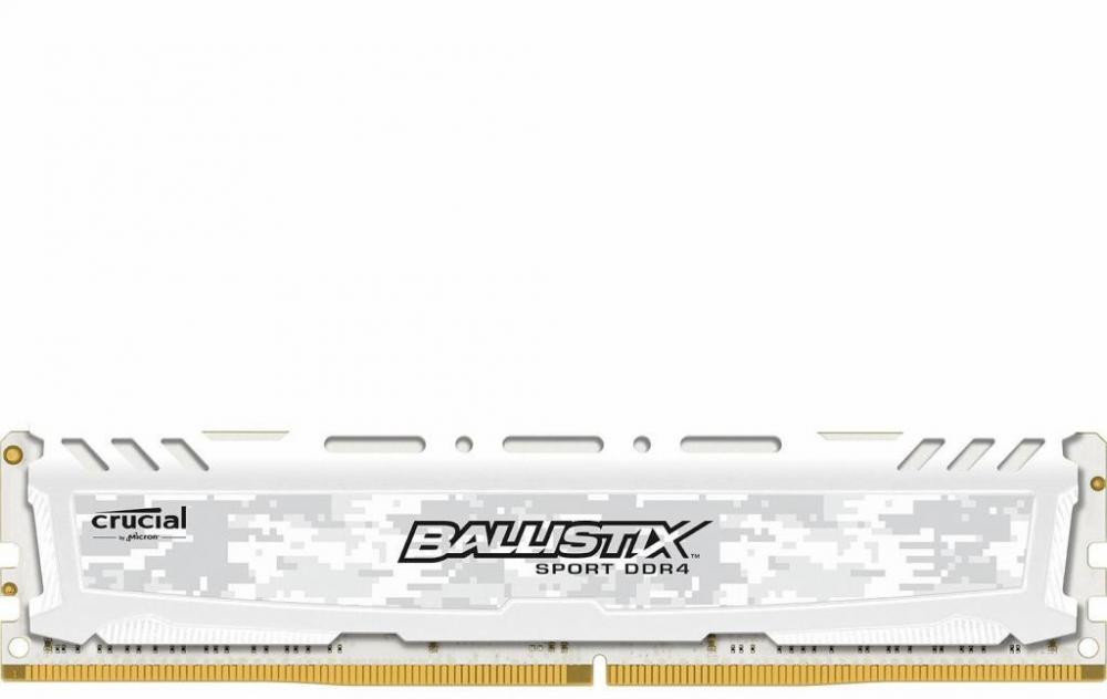 

Crucial 8 Gb DDR4 3000 MHz Ballistix Sport Lt White (BLS8G4D30AESCK)