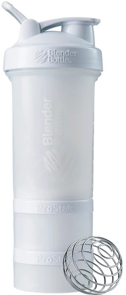 

Шейкер BlenderBottle ProStak 650 ml White