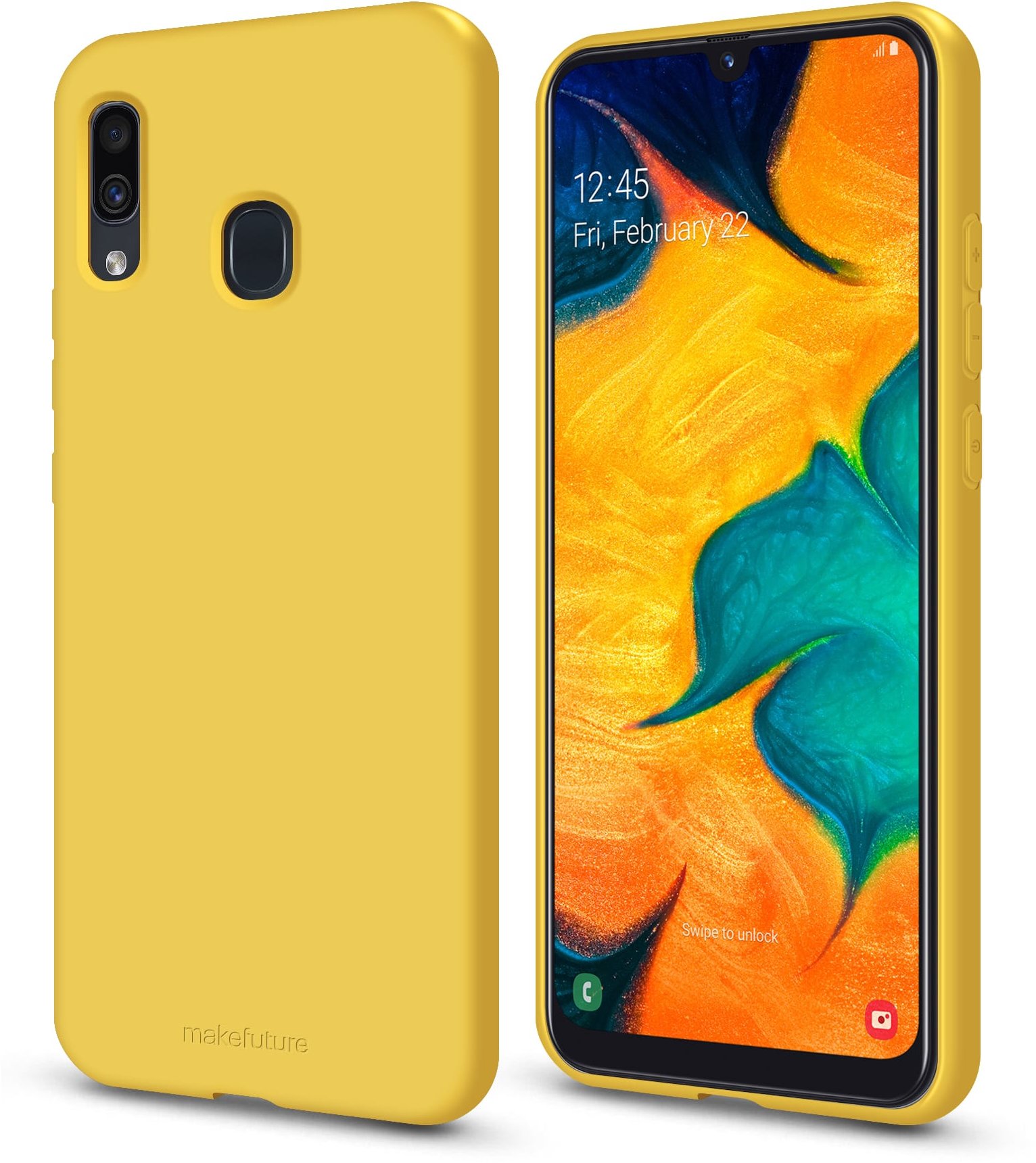 

MakeFuture Flex Case Yellow (MCF-SA205YE) for Samsung A305 Galaxy A30 / A205 Galaxy A20 2019