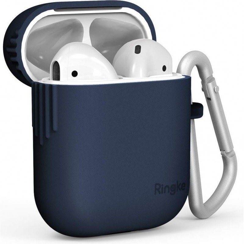 

Чехол для наушников Ringke Tpu Case Shockproof Navy (RCA4617) for Apple Airpods