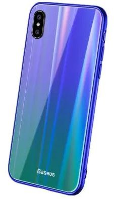 

Baseus Laser Luster Case Blue/Green (WIAPIPHX-XC36) for iPhone X/iPhone Xs