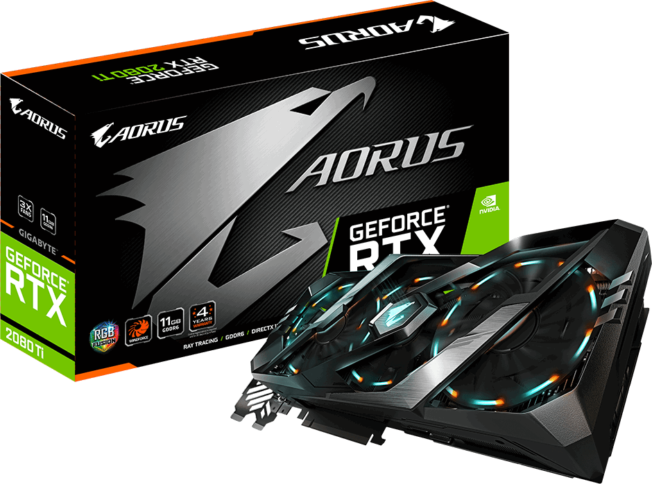 

Gigabyte GeForce Rtx 2080 Ti 11G Aorus (GV-N208TAORUS-11GC)