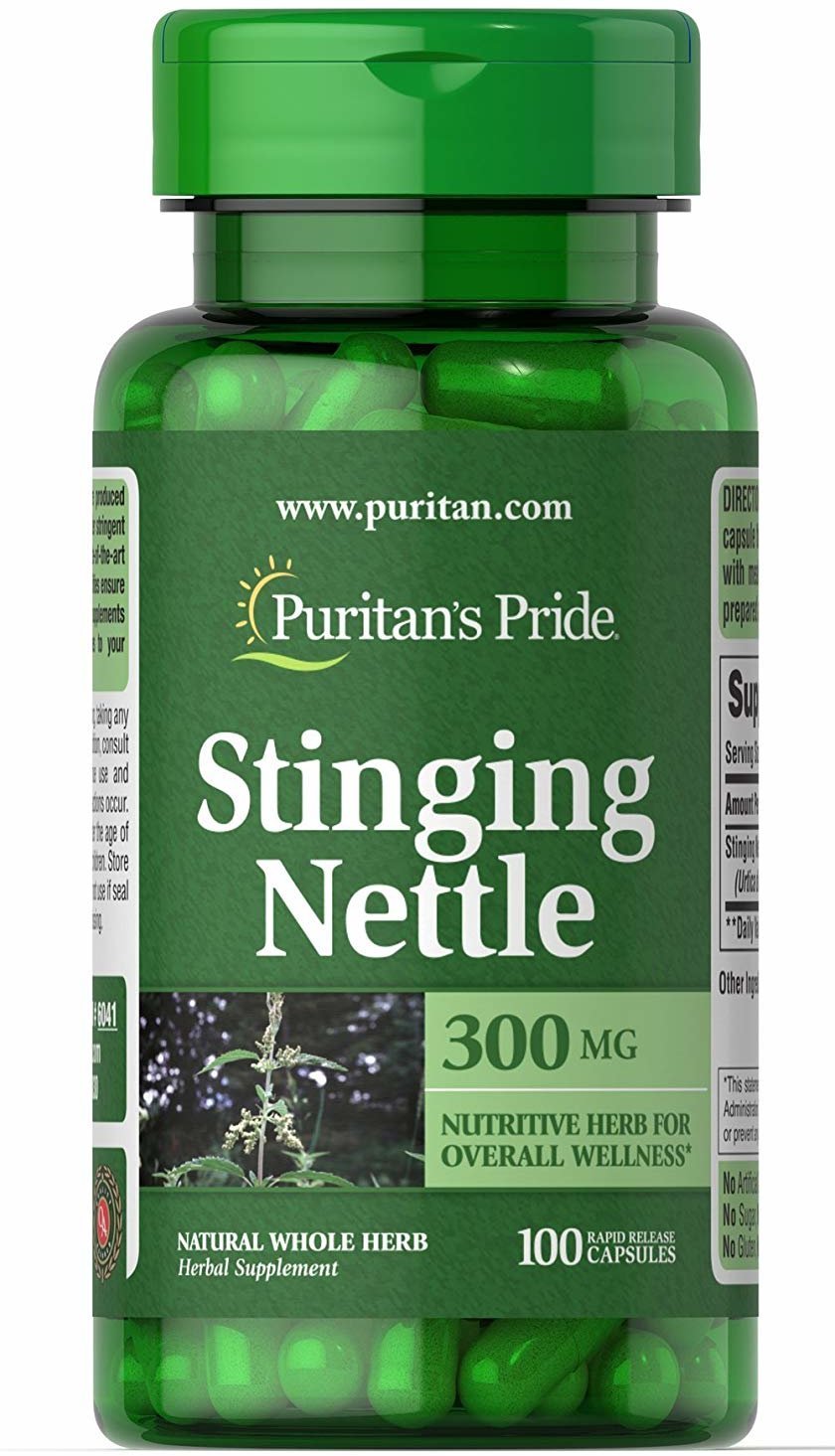 

Puritan's Pride Stinging Nettle 300 mg 100 Capsules
