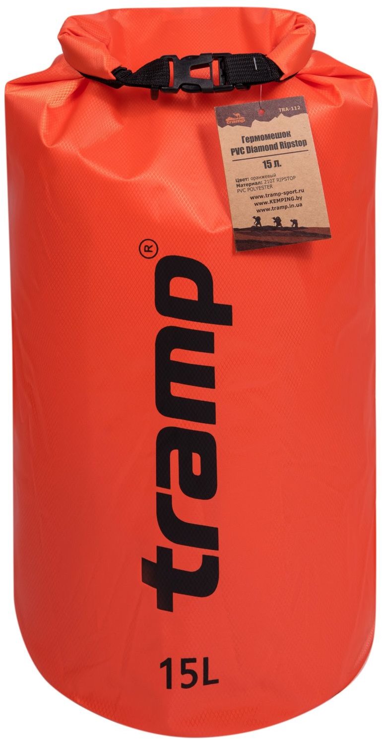 

Tramp Pvc Diamond Rip-Stop оранжевый 15л (TRA-112-orange)