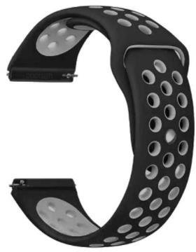 

Becover Sport Band Vents Style Black-Grey for Amazfit Stratos 1/2/2S/3 / Gtr 2 / Gtr 47mm / Gtr Lite 47mm / Nexo / Pace (705810)