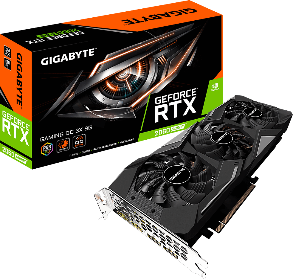 

Gigabyte GeForce Rtx 2060 Super Gaming Oc 8GB (GV-N206SGAMING OC-8GD)