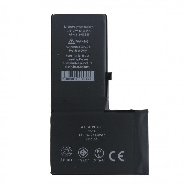 

ALPHA-C Extra 2716mAh for iPhone X