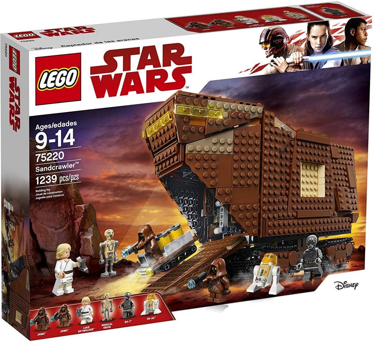 

Конструктор Lego Star Wars Песчаный краулер 1239 деталей (75220)