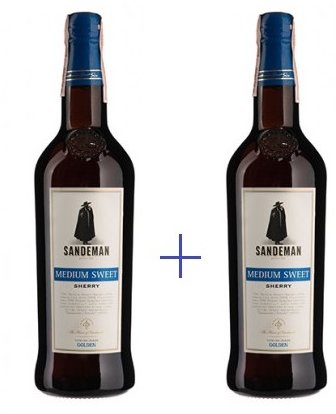 

Набор Sandeman Jerez, Medium Sweet 0,75 л + Sandeman Jerez, Medium Sweet 0,75 л (WT4057)