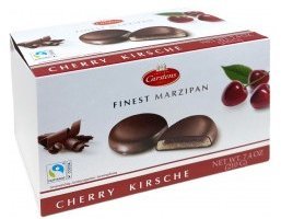 

Марципановые конфеты Carstens в шоколаде с вишневой начинкой, 210 г (WT4074)