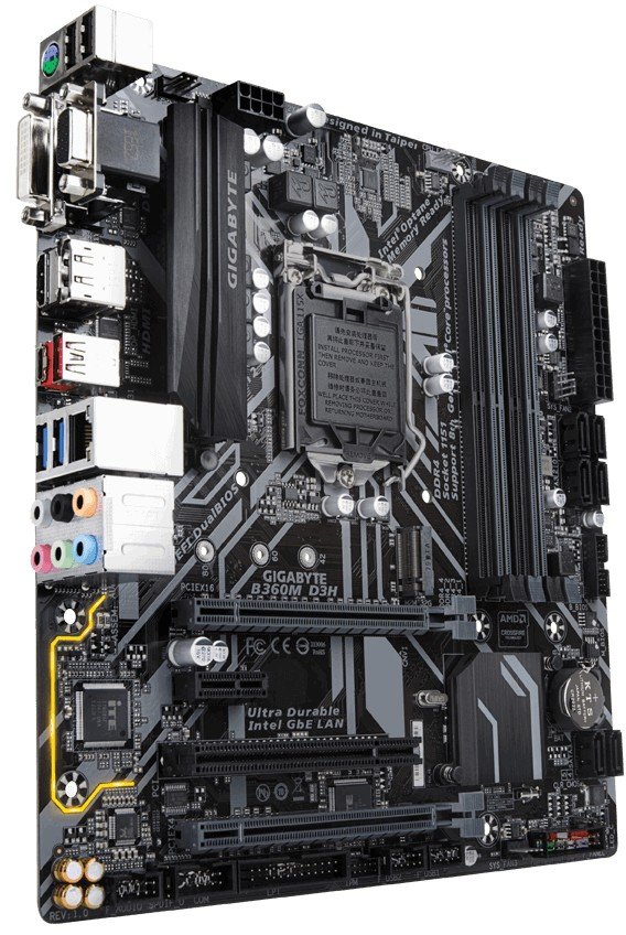 

Gigabyte B360 D3H