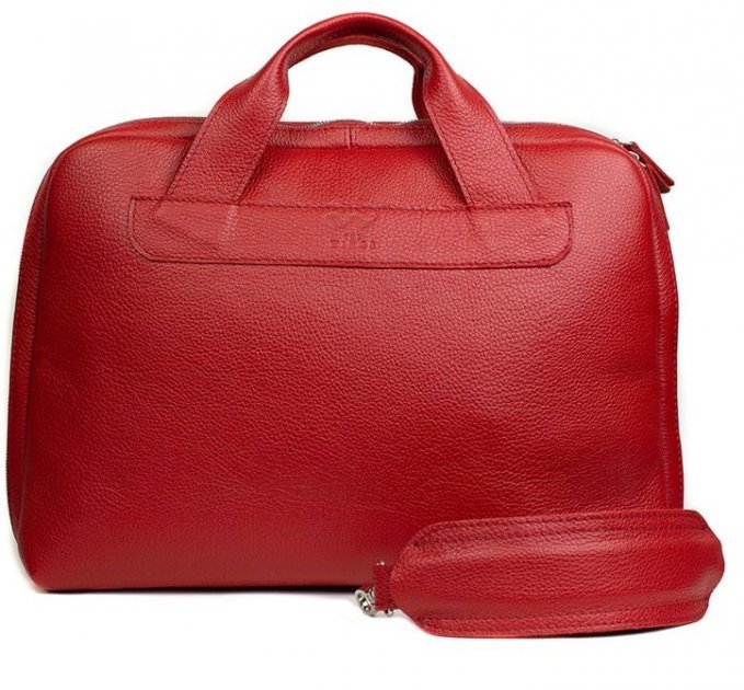 

Женская сумка саквояж The Wings красная (TW-Attache-Briefcase-red-flo)