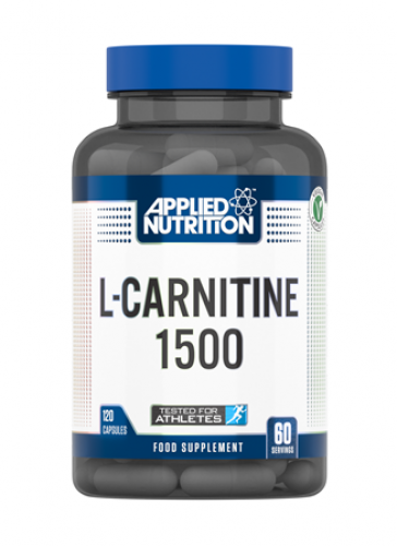 

Applied Nutrition L Carnitine 1500 mg 120 Capsules