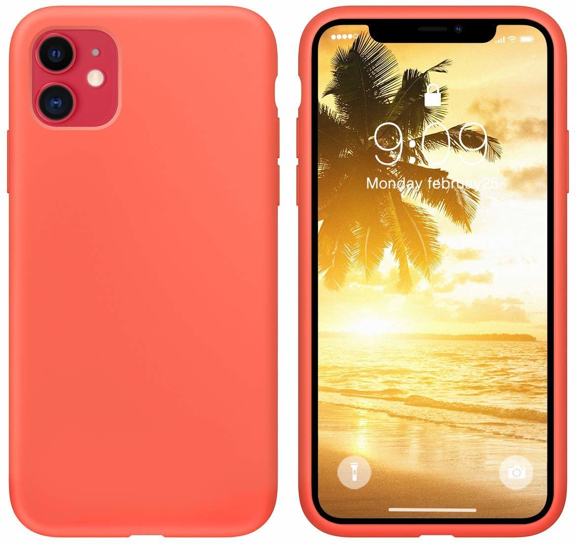 

Jnw Silicone Case Nectarine for iPhone 11