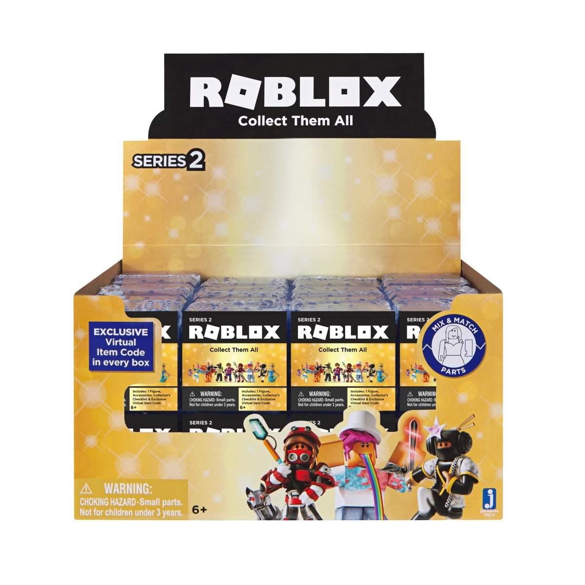 

Игровая коллекционная фигурка Jazwares Roblox Mystery Figures Sapphire S2 (19814R)